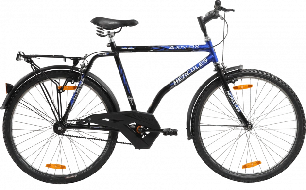 Hercules AXN DX RF 26T Matt Black Victor Blue 26T Gaurav cycle