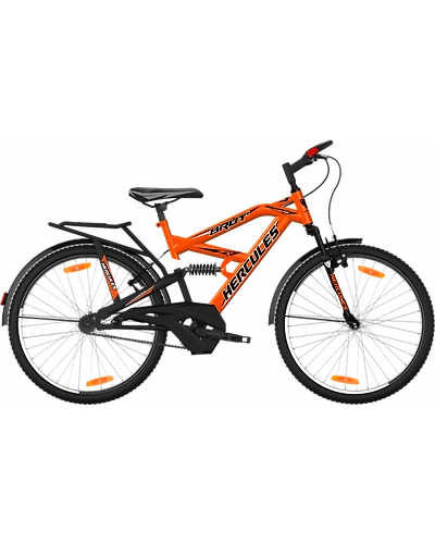 Hercules Brut plus ZX 24T Capri Orange/Matt Black-