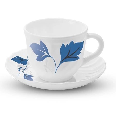 Ageria Cup &amp; Fluted Saucer Set-