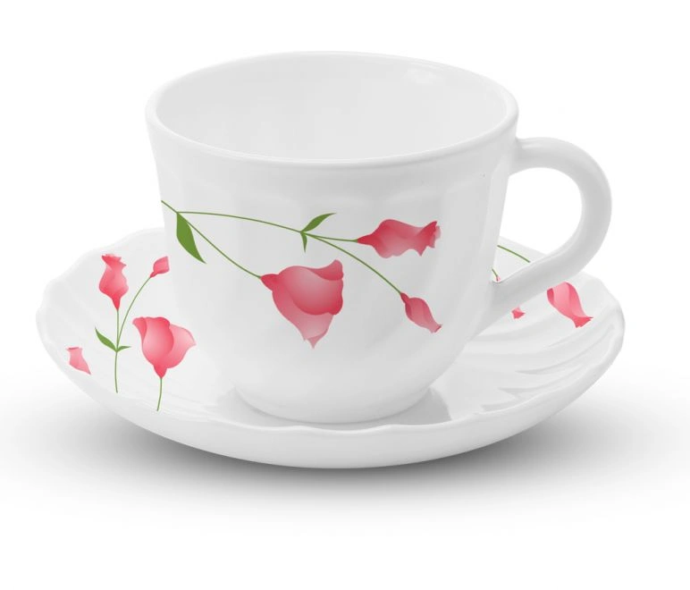 Diana Cup &amp; Fluted Saucer Set-