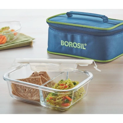 Split Duo Microwavable Glass LunchBox