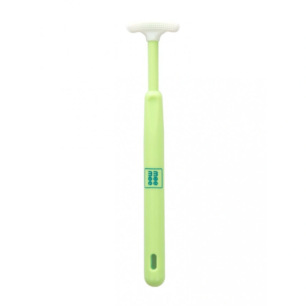 TENDER TONGUE CLEANER WITH LONG HANDLE-