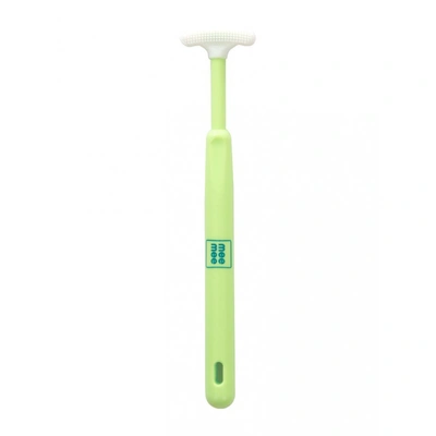 TENDER TONGUE CLEANER WITH LONG HANDLE