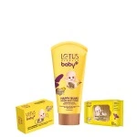 LOTUS HERBALS BABY+ COMBO PACK (SOAP-75G+WIPES-24N+CREME-100GM)-