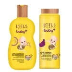 LOTUS HERBALS BABY+ COMBO PACK (SHAMPOO-200ML+ POWDER-100GM)-