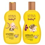 LOTUS HERBALS BABY+ COMBO PACK (SHAMPOO 200 ML+OIL -200ML)-