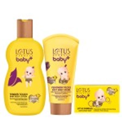 LOTUS HERBALS BABY+ COMBO PACK (CREME-50GM+ LOTION-100ML+SOAP-75G)