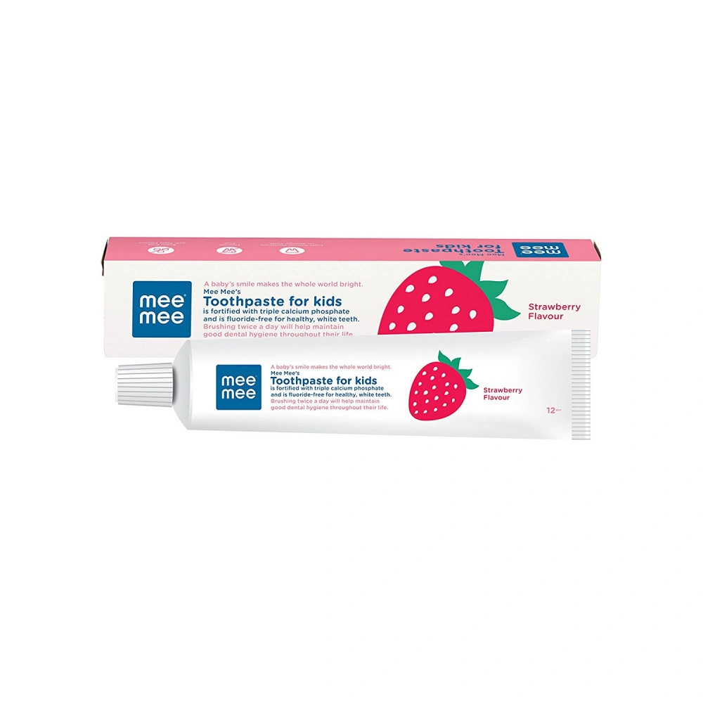 FLUORIDE-FREE MILD TODDLER TOOTHPASTE (STRAWBERRY FLAVOUR)-