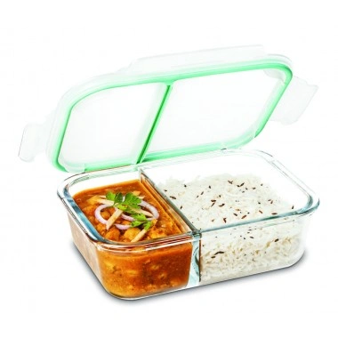 Signoraware Slim Glass Jumbo Lunch Box (1400 ml.)-