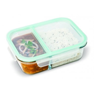 Signoraware Slim Glass Small Lunch Box (600 ml.)-