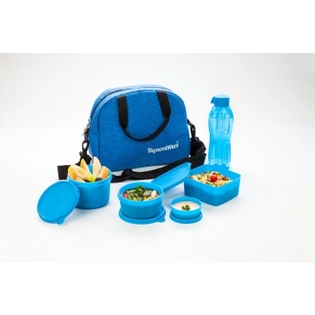 Sling Lunch Box with BLUE bag