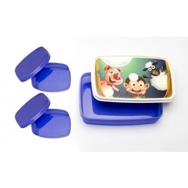 Night Safari-Compact Lunch Box (Big)-