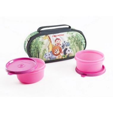 Jungle Adventure-Midday Lunch Box with Bag-