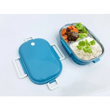 Duo Star Steel Lunch Box-