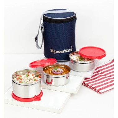 Executive Steel Lunch Box-