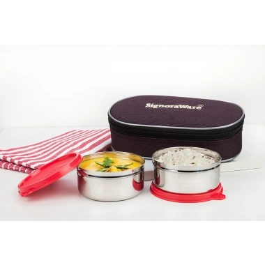 Midday Max Fresh Steel Lunch box-