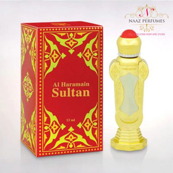 Sultan 12 ml Concentrated Perfume Oil / Attar By Al Haramain Perfumes Dubai-