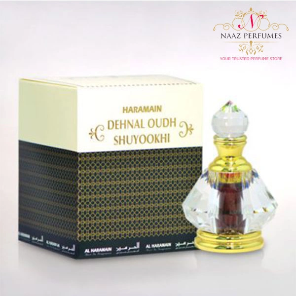 Al Haramain Dehnal Oudh Shuyookhi 3ml Concentrated Perfume Oil From Dubai-