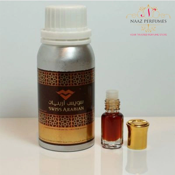 Swiss Arabian Shamama Amber 10ml Decan Loose Glass Bottle (Attar / Perfume Oil)-