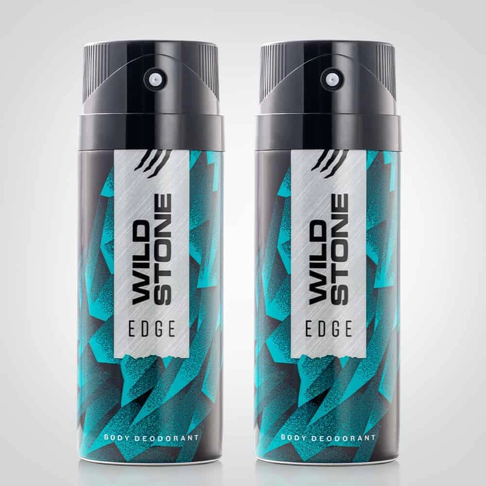 Wild Stone Edge Deodorant – 150 ml each (Pack of 2)-