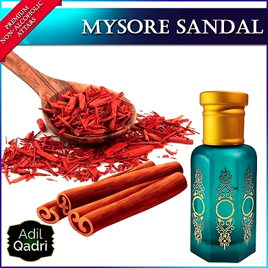 Adilqadri Mysore Sandal (Chandan) Premium Quality Attar-
