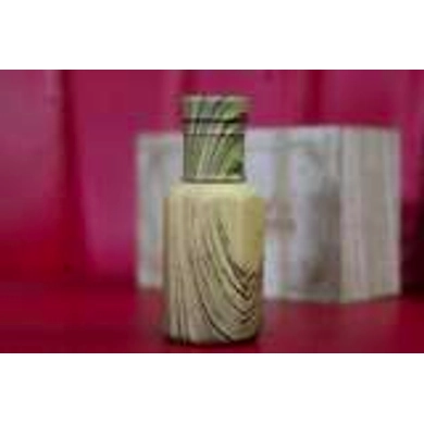 Adil Qadri PURE SANDAL WOOD (CHANDAN) Attar OIL 10 GMS. With wooden Box &amp; wooden style bottle-1