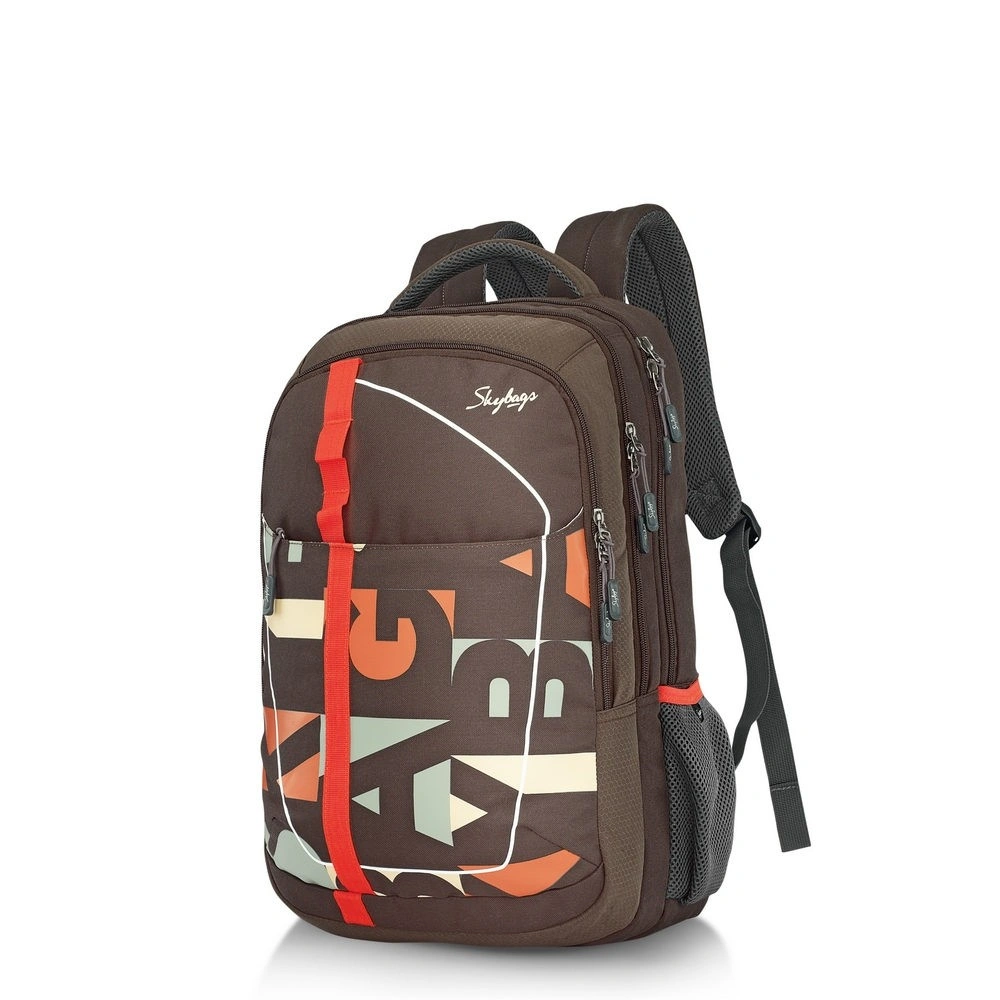 GEEK 02 LAPTOP BACKPACK-BROWN-1