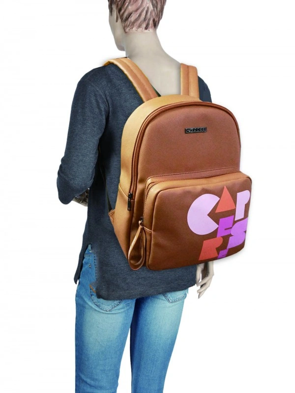 Juana Backpack Medium-TAN-1