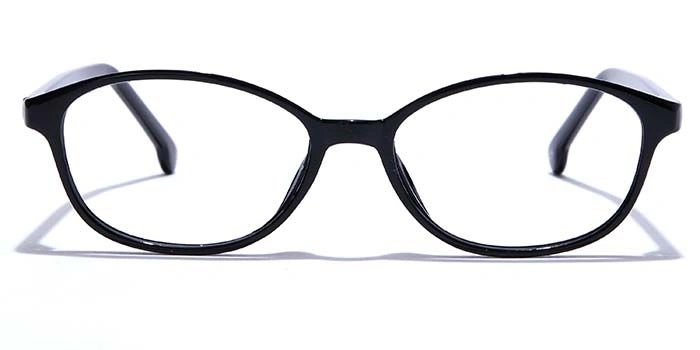 GRAVIATE by Coolwinks E12B7530 Glossy Black Full Frame Oval Eyeglasses for Women-