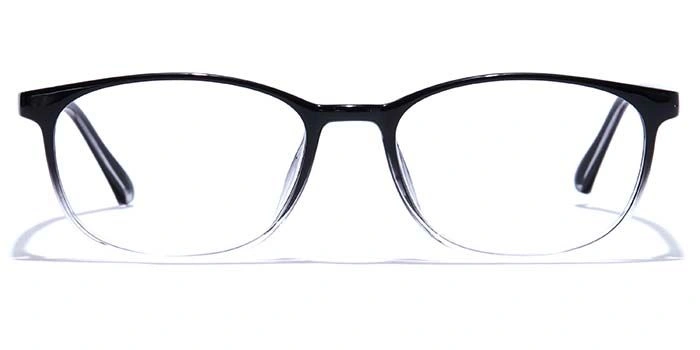 GRAVIATE by Coolwinks E12C7575 Glossy Black Full Frame Oval Eyeglasses for Women-