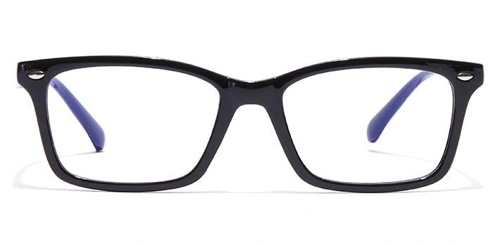 GRAVIATE by Coolwinks E12A7126 Glossy Black Full Frame Rectangle Eyeglasses for Kids-