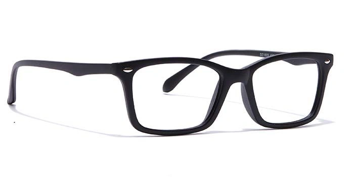 GRAVIATE by Coolwinks E12A7127 Matte Black Full Frame Rectangle Eyeglasses for Kids-BLACK-2