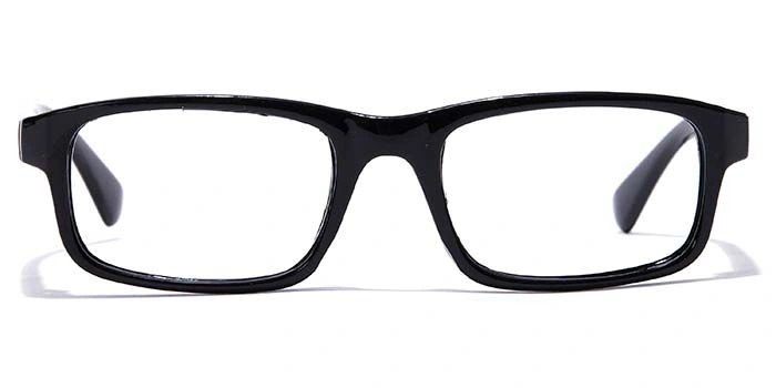 GRAVIATE by Coolwinks E12A7136 Glossy Black Full Frame Rectangle Eyeglasses for Kids-