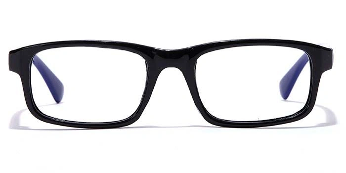 GRAVIATE by Coolwinks E12A7137 Glossy Black Full Frame Rectangle Eyeglasses for Kids-