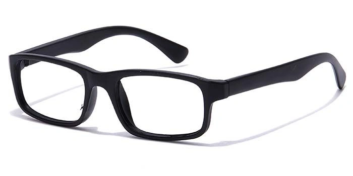 GRAVIATE by Coolwinks E12A7138 Matte Black Full Frame Rectangle Eyeglasses for Kids-BLACK-1