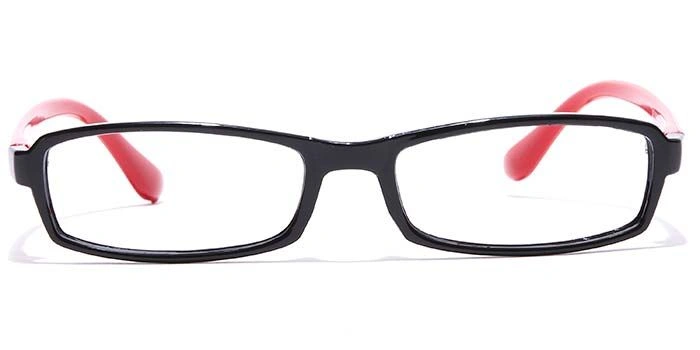 GRAVIATE by Coolwinks E12A7139 Glossy Black Full Frame Rectangle Eyeglasses for Kids-