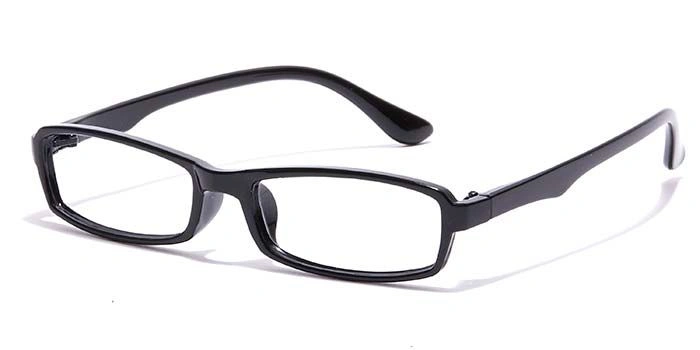 GRAVIATE by Coolwinks E12B7139 Glossy Black Full Frame Rectangle Eyeglasses for Kids-BLACK-1