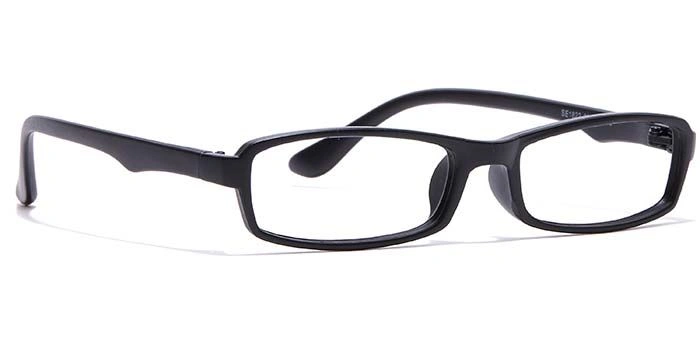 GRAVIATE by Coolwinks E12B7141 Matte Black Full Frame Rectangle Eyeglasses for Kids-BLACK-2