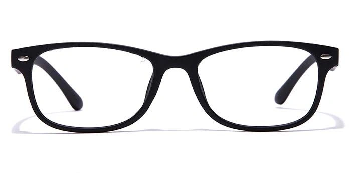 GRAVIATE by Coolwinks E12C7144 Matte Black Full Frame Rectangle Eyeglasses for Kids-