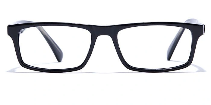 GRAVIATE by Coolwinks E12C7757 Glossy Black Full Frame Rectangle Eyeglasses for Kids-