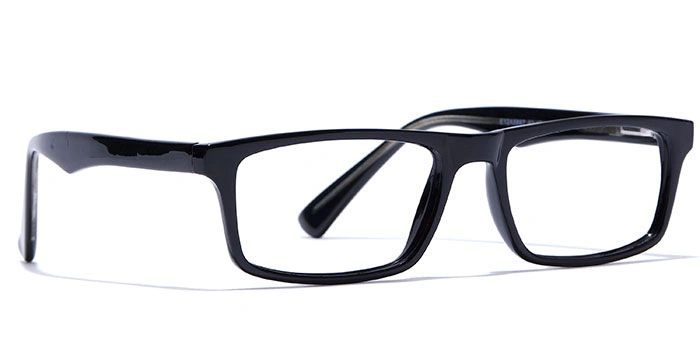 GRAVIATE by Coolwinks E12C7757 Glossy Black Full Frame Rectangle Eyeglasses for Kids-BLACK-2