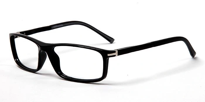 GRAVIATE by Coolwinks E12A5661 Glossy Black Full Frame Rectangle Eyeglasses for Men and Women-BLACK-1