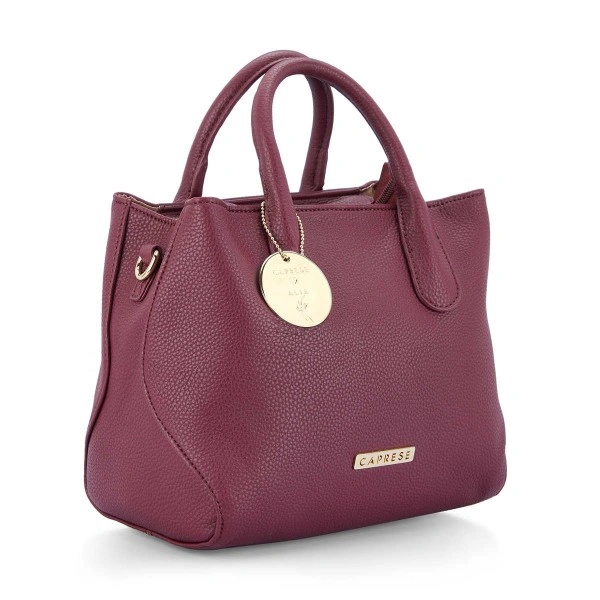 Larisa Satchel Medium-WINE-1