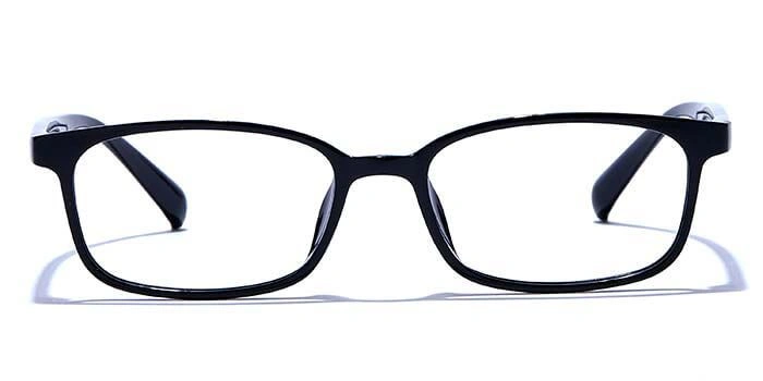 GRAVIATE by Coolwinks E12A6594 Glossy Black Full Frame Rectangle Eyeglasses for Men and Women-