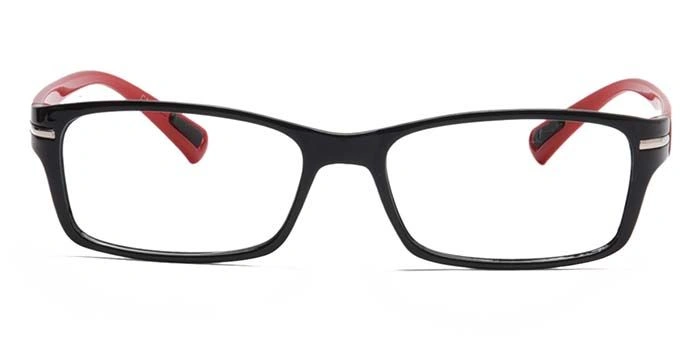 GRAVIATE by Coolwinks E12A6907 Glossy Black Full Frame Rectangle Eyeglasses for Men and Women-