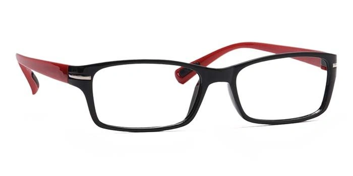 GRAVIATE by Coolwinks E12A6907 Glossy Black Full Frame Rectangle Eyeglasses for Men and Women-BLACK-2