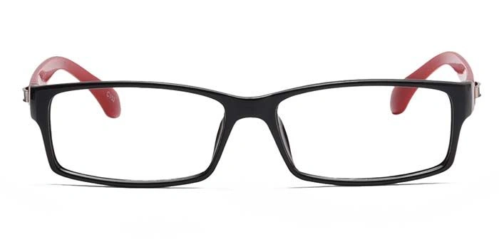 GRAVIATE by Coolwinks E12A6912 Glossy Black Full Frame Rectangle Eyeglasses for Men and Women-