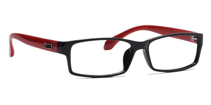 GRAVIATE by Coolwinks E12A6912 Glossy Black Full Frame Rectangle Eyeglasses for Men and Women-BLACK-2