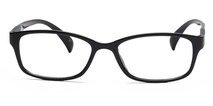 GRAVIATE by Coolwinks E12A6916 Glossy Black Full Frame Rectangle Eyeglasses for Men and Women-