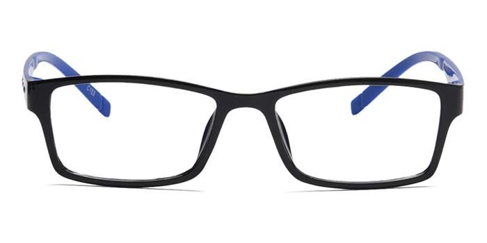 GRAVIATE by Coolwinks E12A6927 Glossy Black Full Frame Rectangle Eyeglasses for Men and Women-